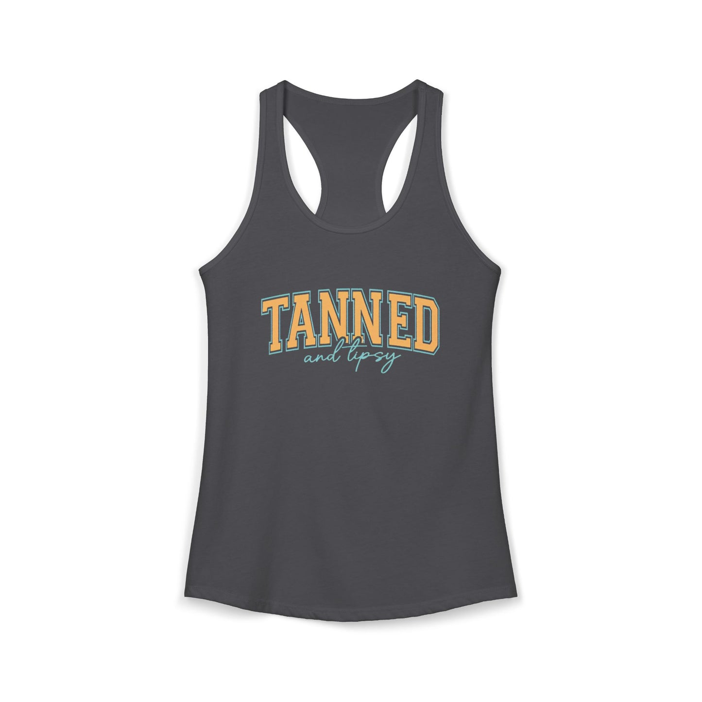 Tanned and Tipsy Racerback Tank