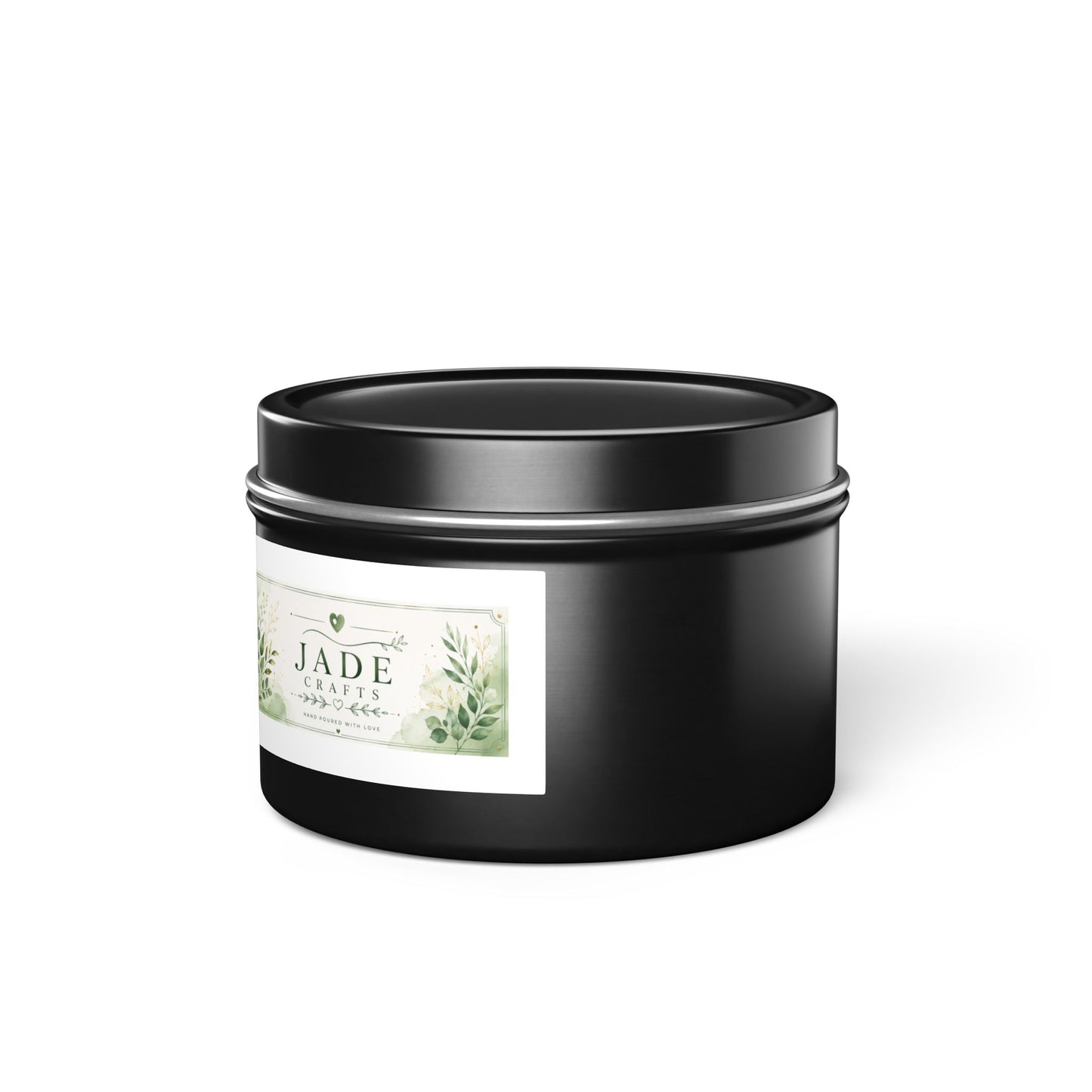 Botanical Jade Tin Candle