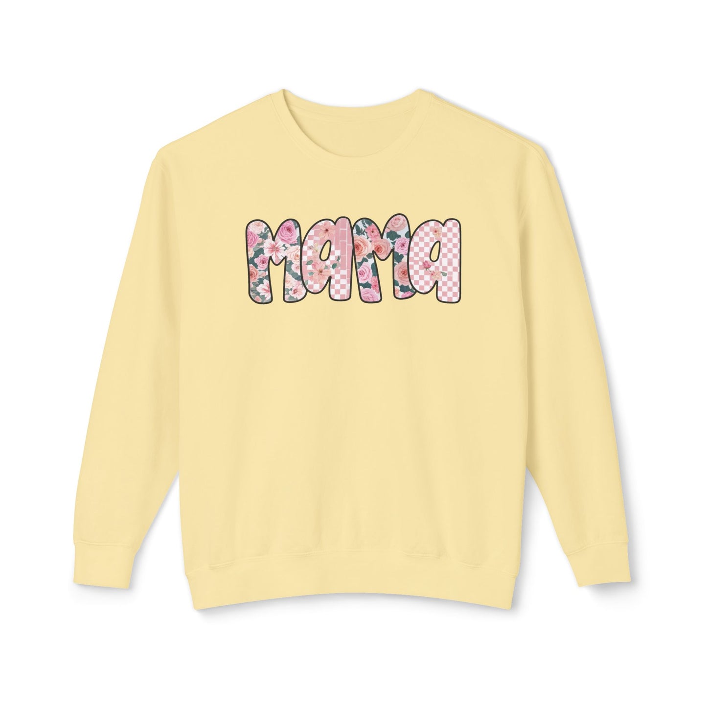 Mama Floral Crewneck Sweatshirt