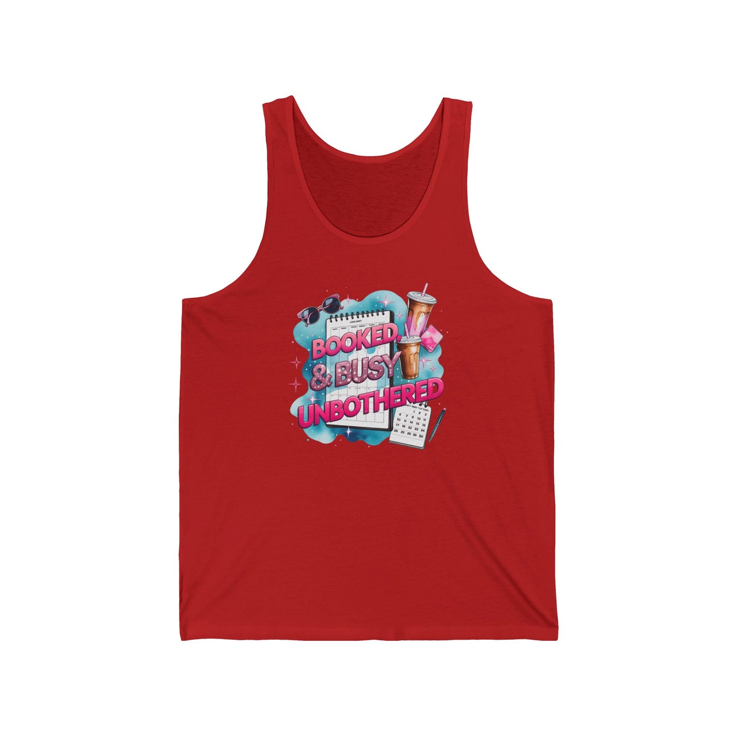 Booked & Busy Tank Top