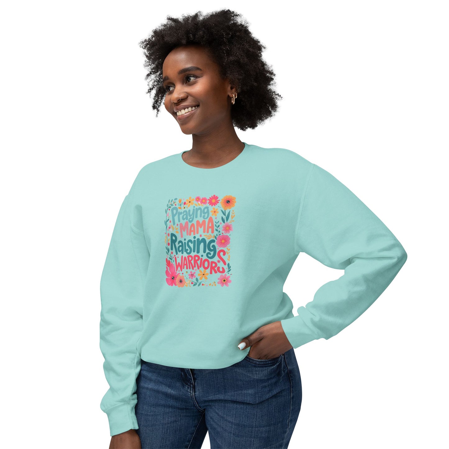 Praying Mama Raising Warriors Sweatshirt