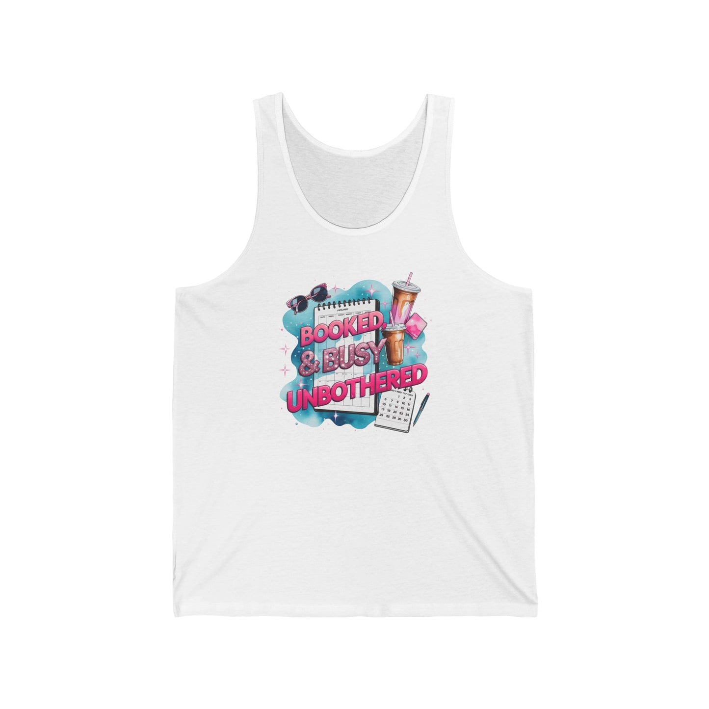 Booked & Busy Tank Top