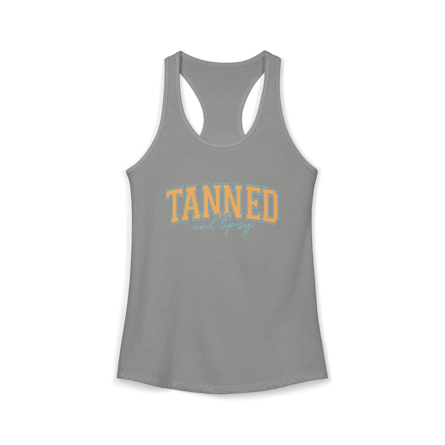 Tanned and Tipsy Racerback Tank