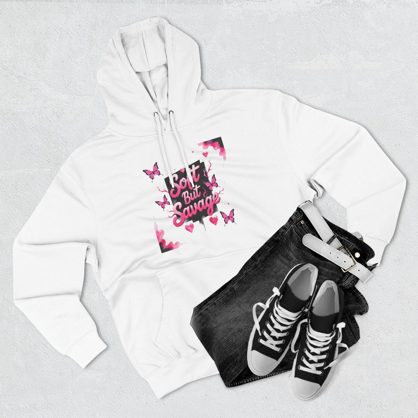 Soft But Savage Hoodie Fleece Hoodie