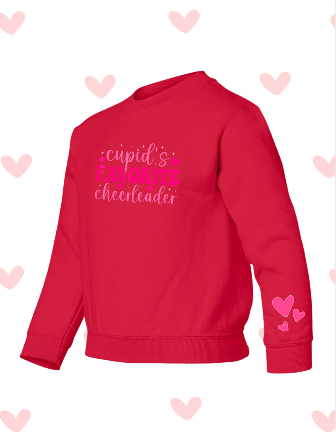 Youth Cupids Fav Crewneck