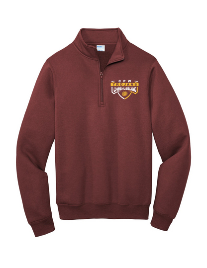 Quarter Zip Pullover Hoodie