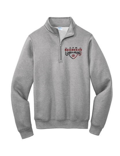 Quarter Zip Pullover Hoodie