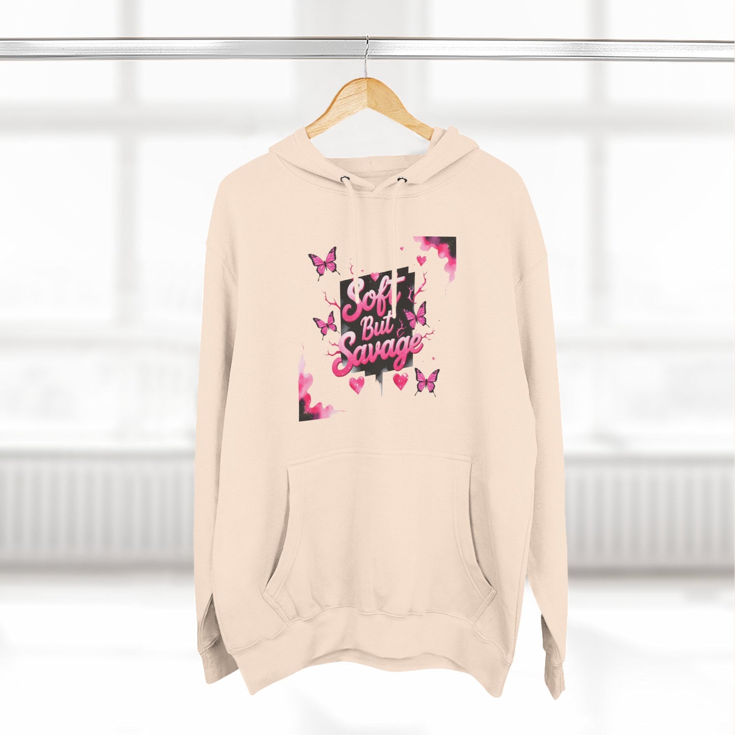 Soft But Savage Hoodie Fleece Hoodie