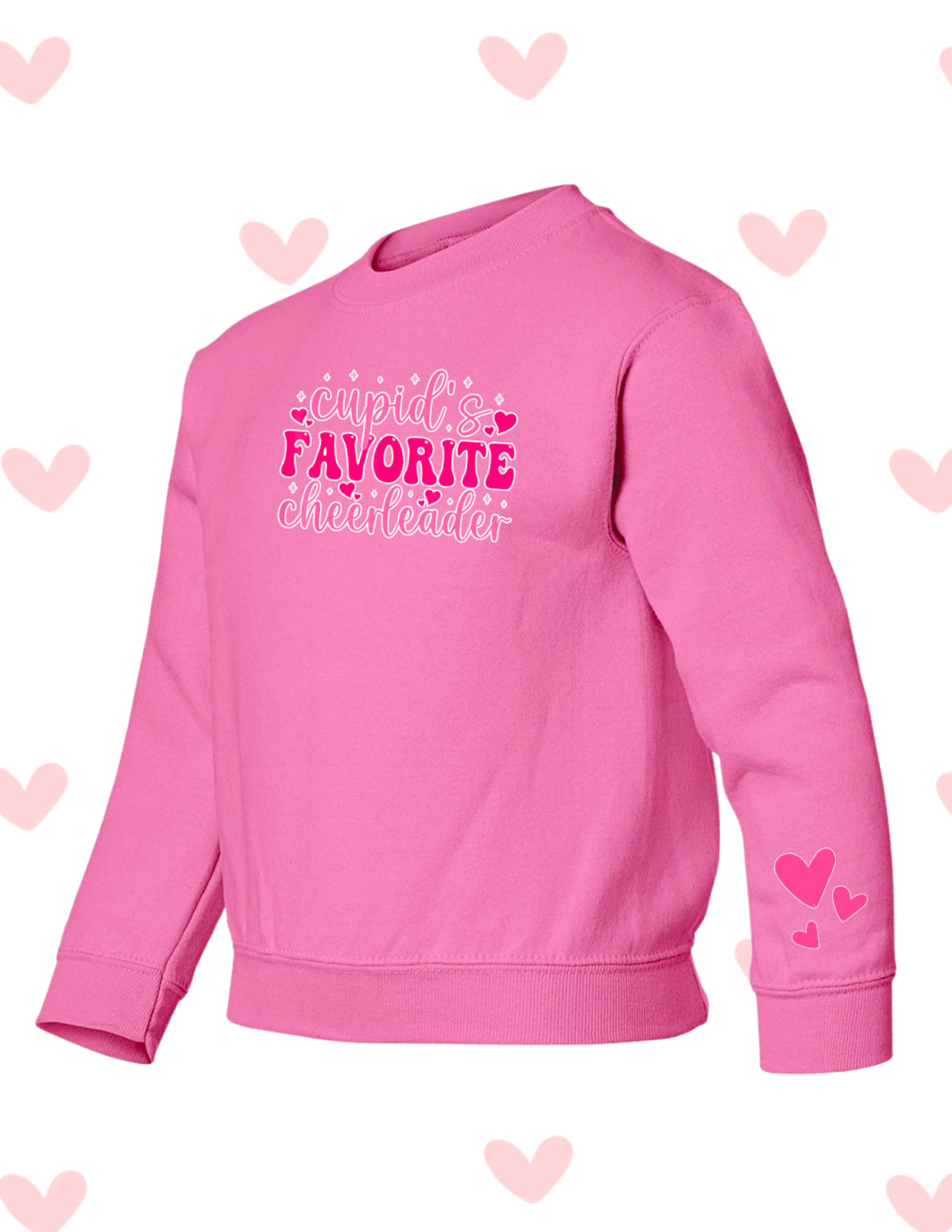 Youth Cupids Fav Crewneck