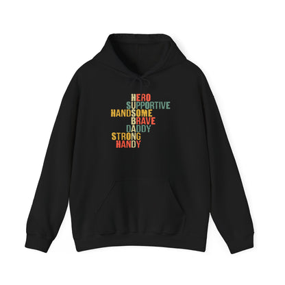 Daddy Word Cloud Hoodie