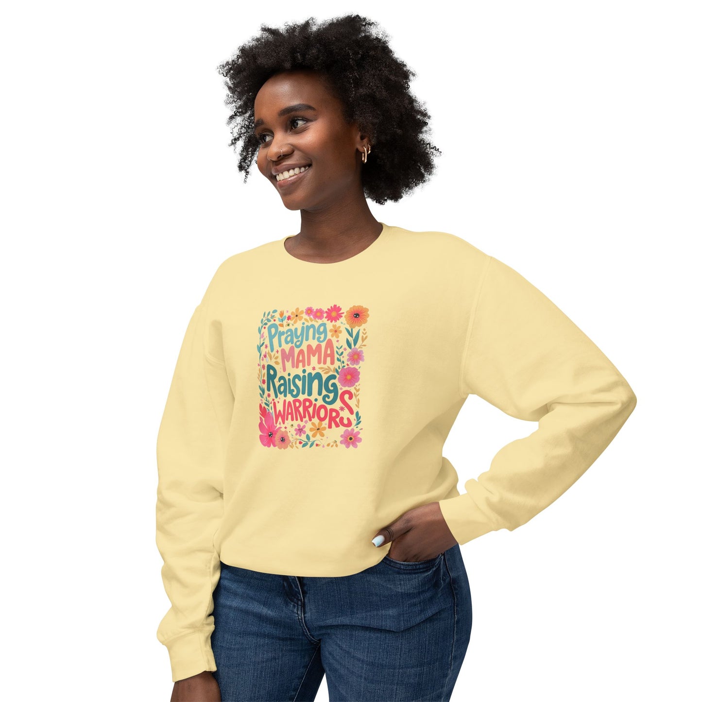 Praying Mama Raising Warriors Sweatshirt