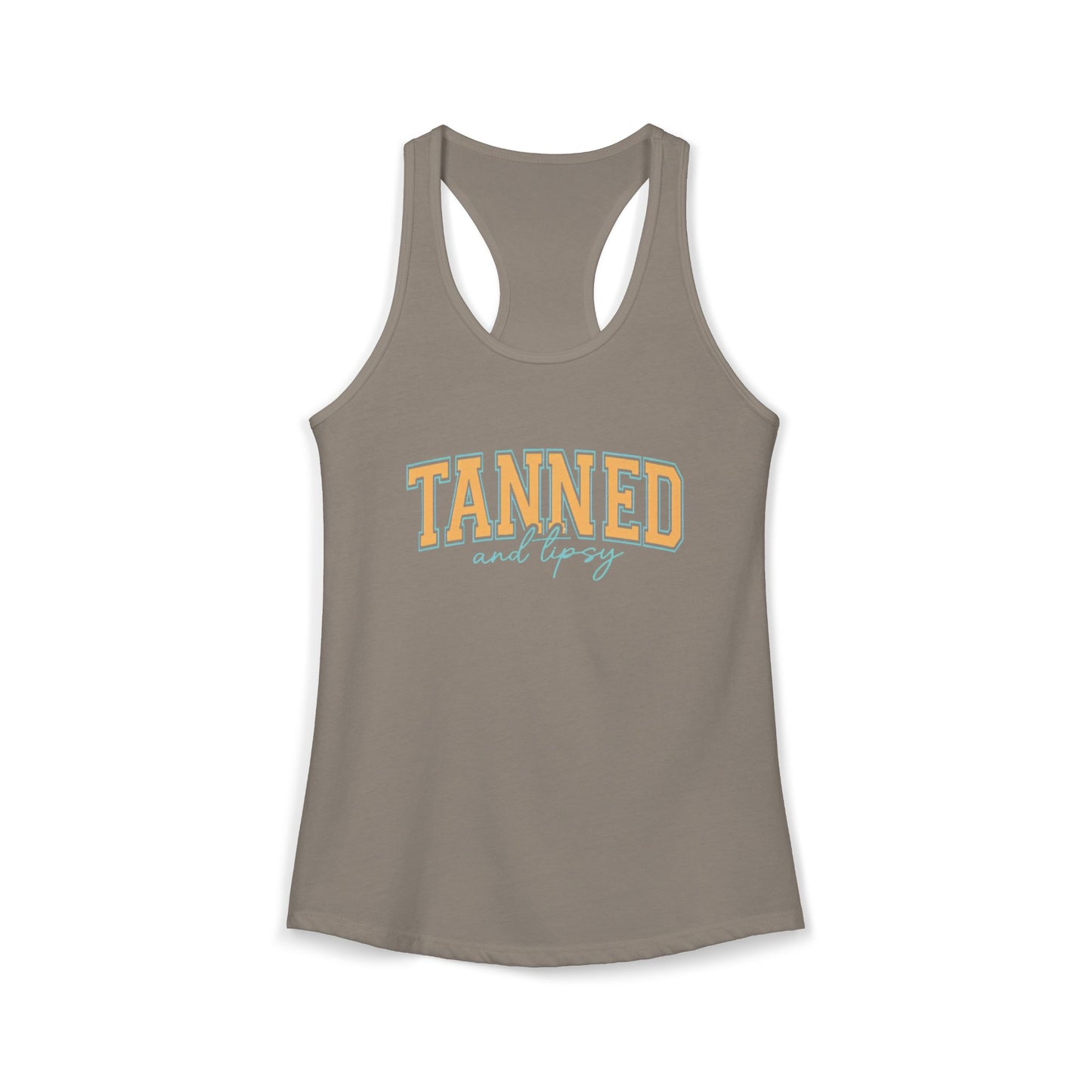 Tanned and Tipsy Racerback Tank