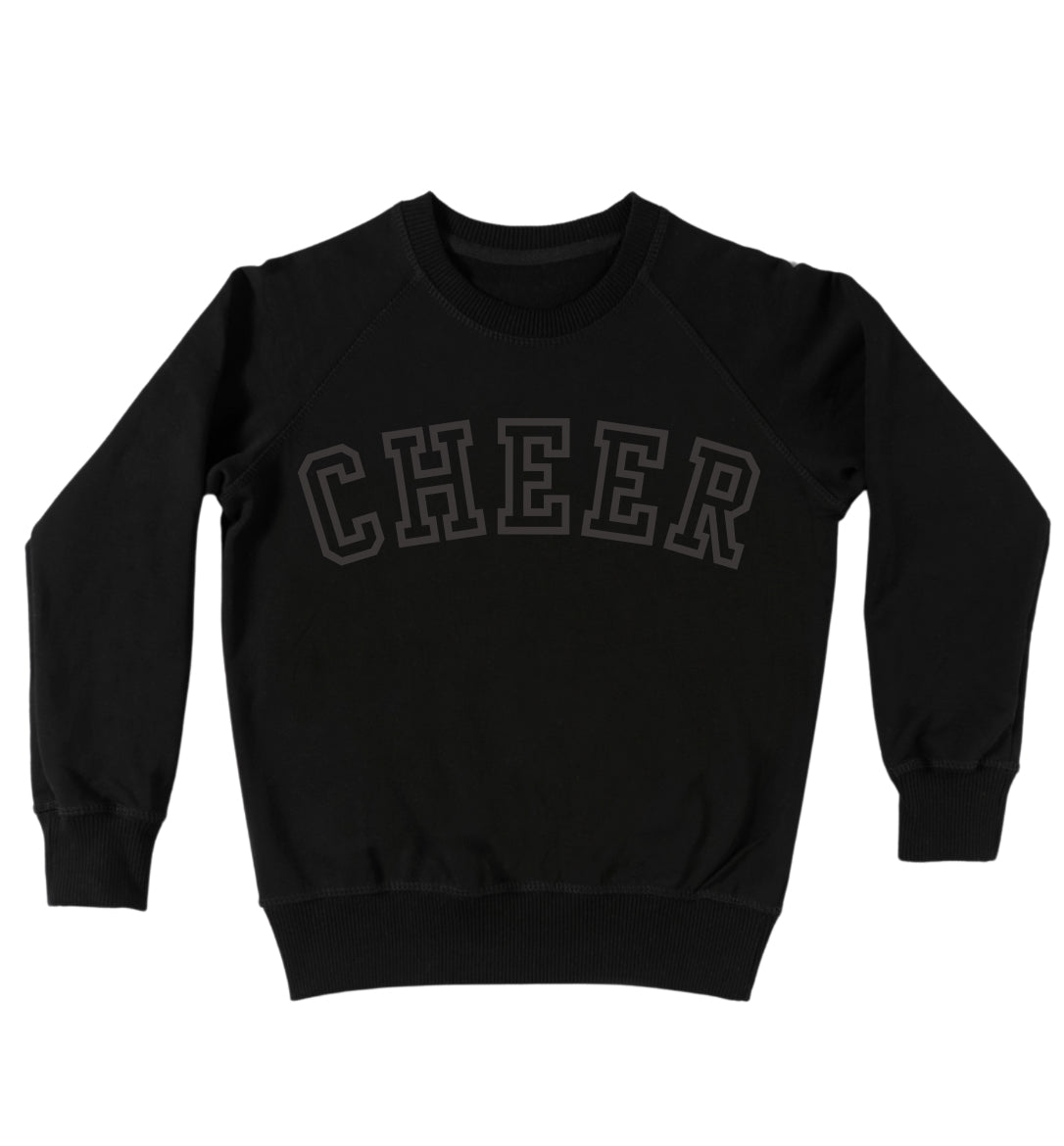 Embossed Cheer Crewneck