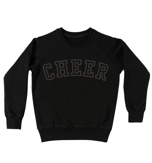 Embossed Cheer Crewneck