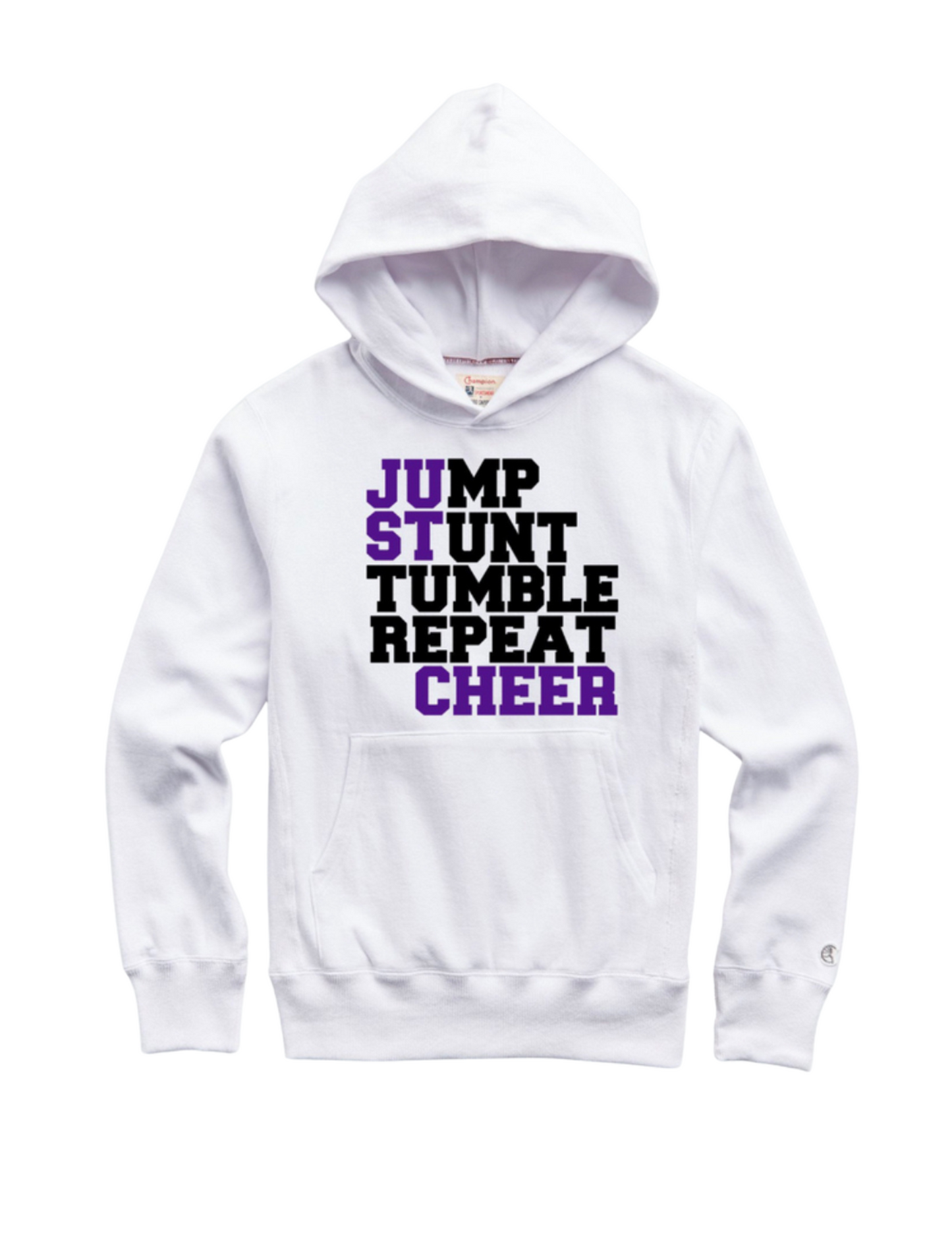 Adult Just Cheer Hoodie