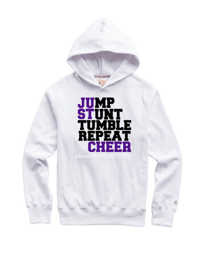 Adult Just Cheer Hoodie