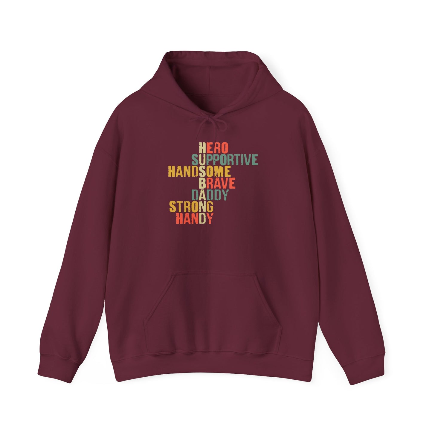 Daddy Word Cloud Hoodie