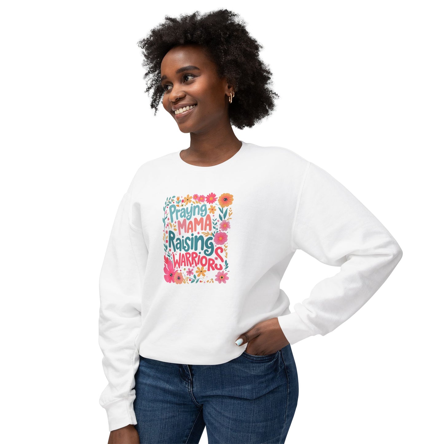 Praying Mama Raising Warriors Sweatshirt