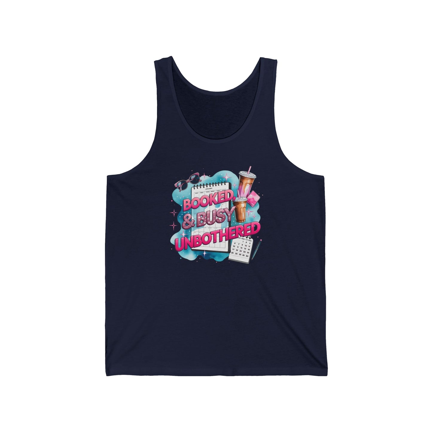 Booked & Busy Tank Top