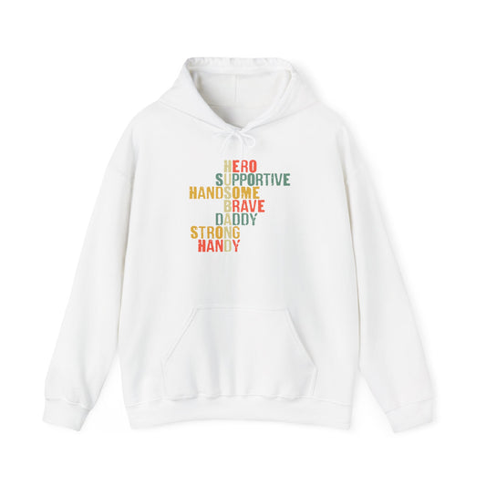 Daddy Word Cloud Hoodie
