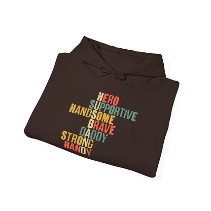 Daddy Word Cloud Hoodie