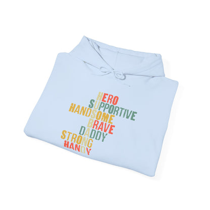 Daddy Word Cloud Hoodie