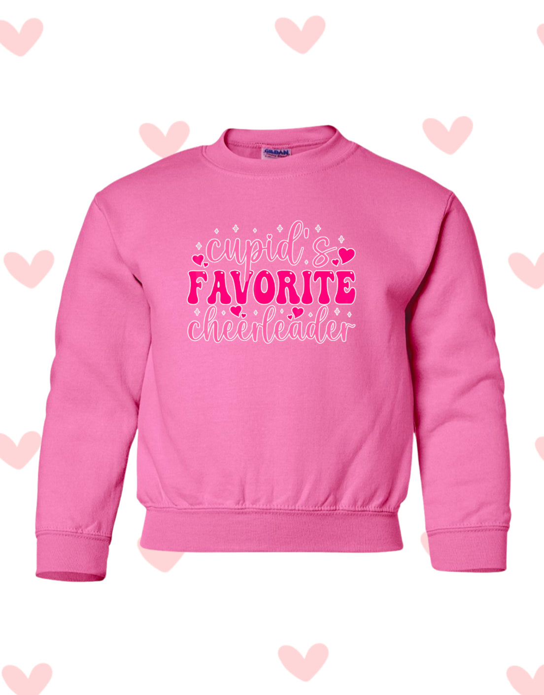 Youth Cupids Fav Crewneck