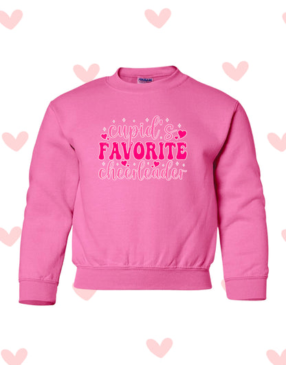 Youth Cupids Fav Crewneck