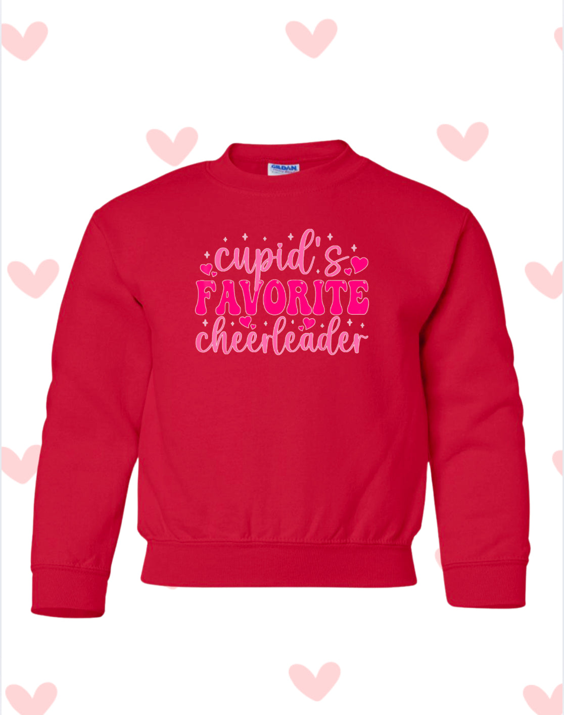 Youth Cupids Fav Crewneck