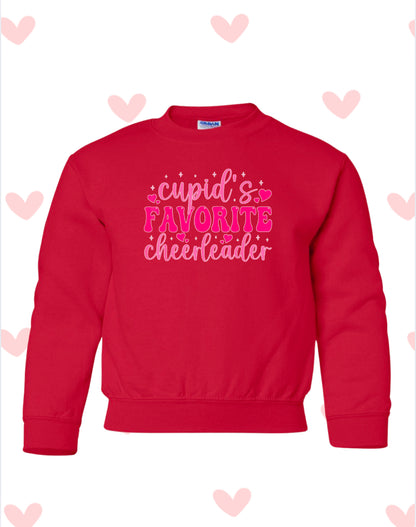Youth Cupids Fav Crewneck