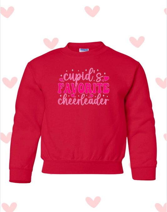 Youth Cupids Fav Crewneck